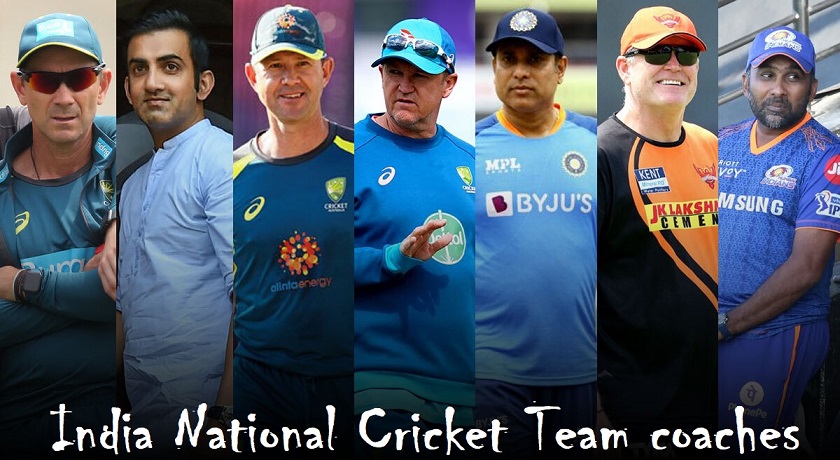 India National Cricket Team coaches