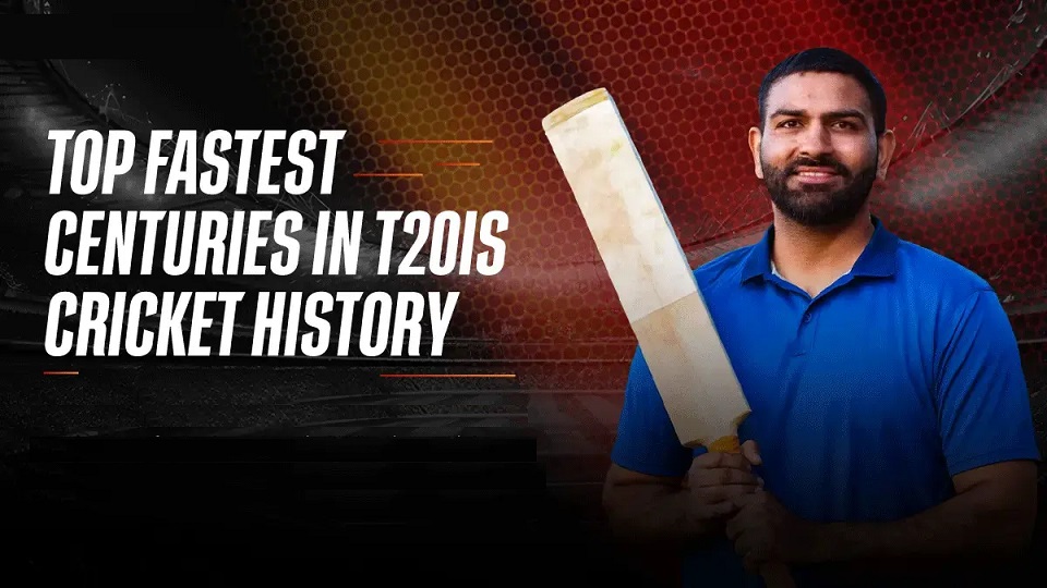 fastest century in T20