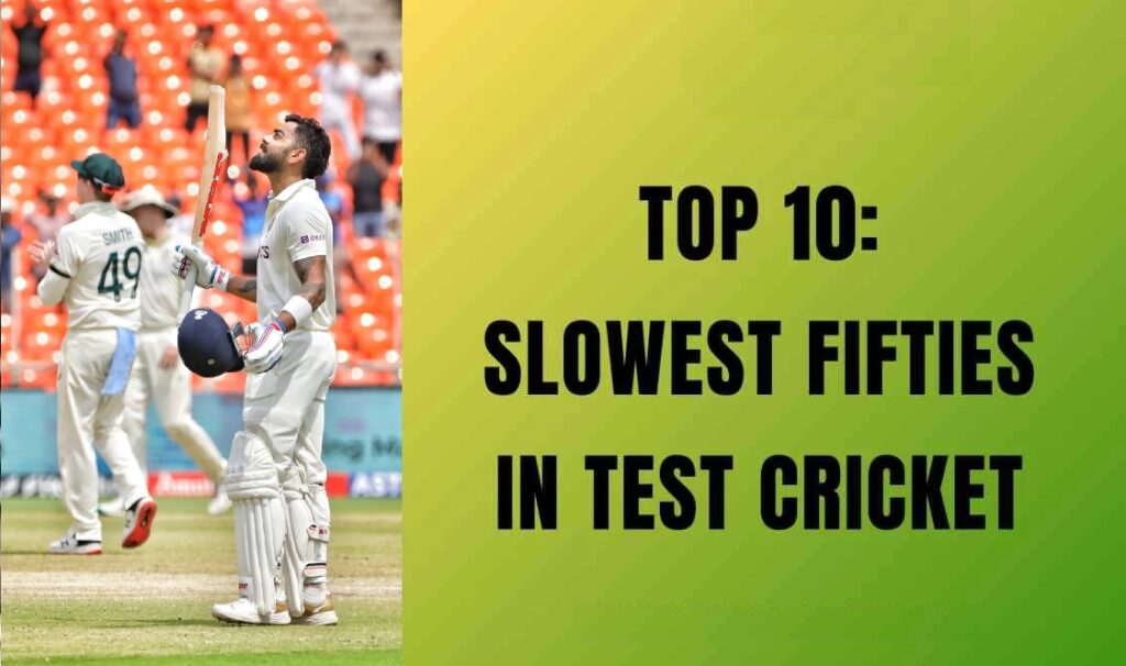 Slowest Century in Test