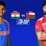 India National Cricket Team vs Oman National Cricket Team Match Scorecard