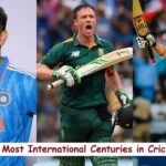 Most International Centuries in Cricket