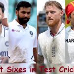Most Sixes in Test cricket
