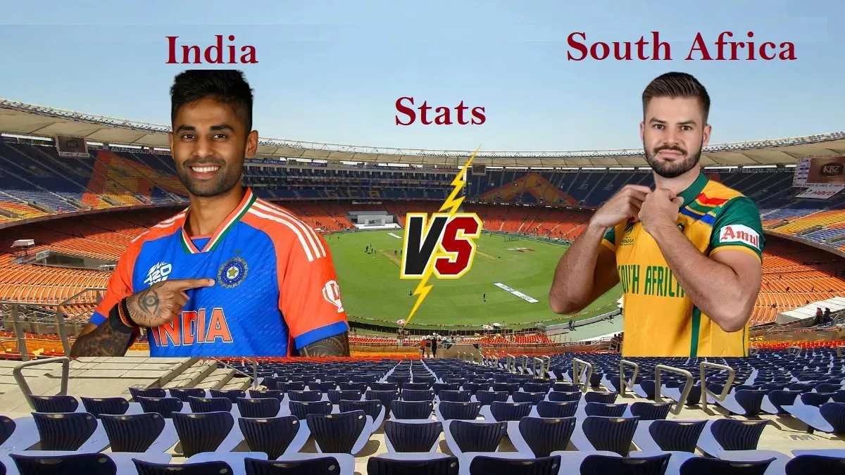 South Africa National Cricket Team vs India National Cricket Team stats