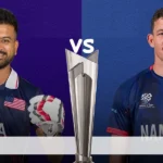 United States national cricket team vs Namibia national cricket team match scorecard