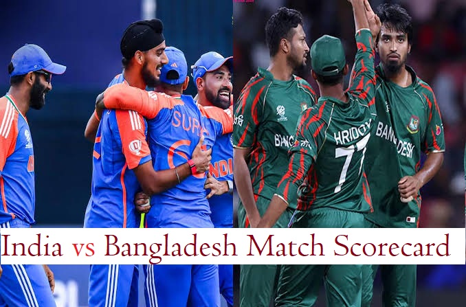 India National Cricket Team vs Bangladesh National Cricket Team Match Scorecard