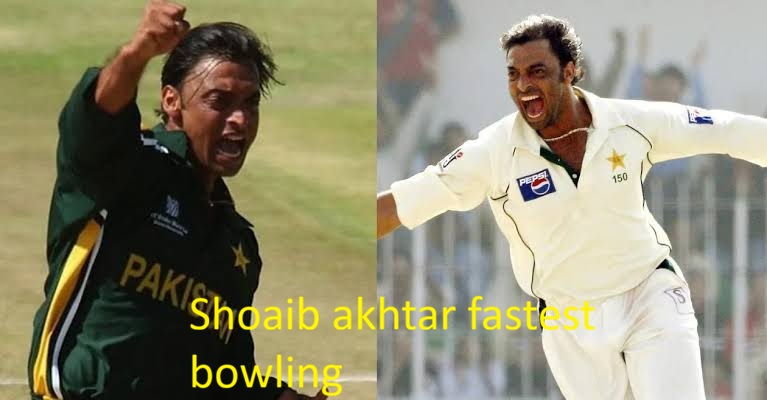 shoaib akhtar fastest bowling