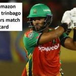 guyana amazon warriors vs trinbago knight riders match scorecard