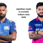 rajasthan royals vs mumbai indians stats 2026