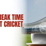 tea break in test cricket